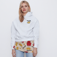 ZARA 00208307250 女士史努比印花卫衣