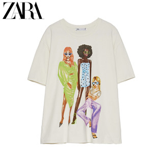 ZARA 00085045251 女孩印花T恤