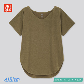 UNIQLO 优衣库  431533 AIRism V领短袖T恤