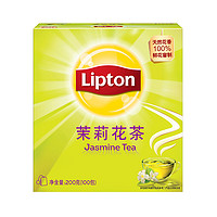 Lipton 立顿 茉莉花茶袋 100包