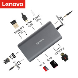联想typec拓展坞扩展hdmi转接头usb3.0接口分线器ipad桌面macbookpro转换器雷电3通用苹果电脑华为手机笔记本