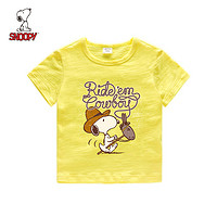 Snoopy 史努比 男童卡通短袖T恤