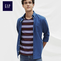 Gap 497142 男装时尚长袖休闲衬衫
