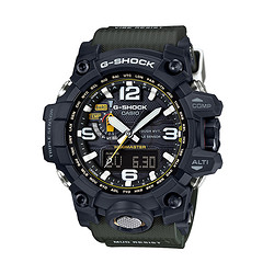 CASIO 卡西欧 G-SHOCK GWG-1000-1A1 泥王六局电波光动能手表