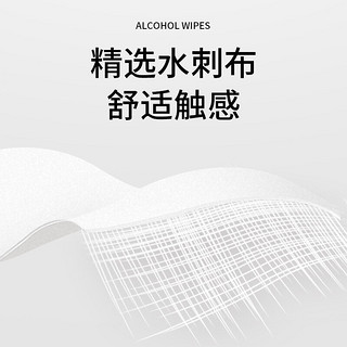 HAOJL/好吉利 75%酒精消毒湿巾一次性 30抽*10包