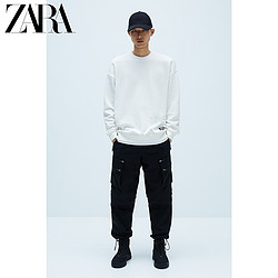 ZARA 04087408251 男士拼接宽松卫衣