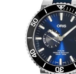 ORIS 豪利时 Aquis系列  01 743 7733 4135-07 4 24 65EB 男士自动机械手表