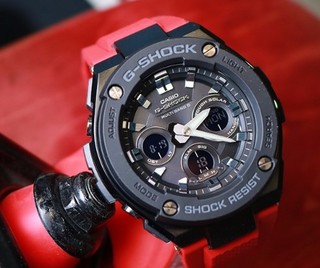 CASIO 卡西欧 G-STEEL系列 GST-W300G-1A4 男士石英手表