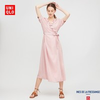 UNIQLO 优衣库 423189 女士花式荷叶边连衣裙