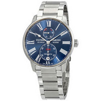 银联专享：ULYSSE NARDIN 雅典 Marine 航海系列 1183-310-7M/43 男士机械腕表