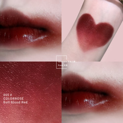 colorrose/口红小众品牌口红女学生款平价牛血色豆沙色奶茶色梅子