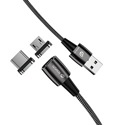 WSKEN 磁吸线 Micro-USB&Type-C双头版