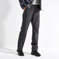PROEASE男士防风防泼水保暖软壳裤