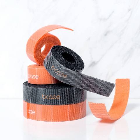 bcase可撕式魔术贴橙色1m