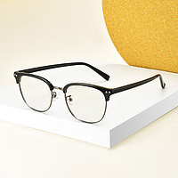小柠檬 柠檬  潮流复古系列  可配度数  双重防蓝光眼镜