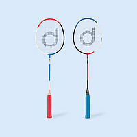 dooot 道特 X2 家庭娱乐级羽毛球对拍 红白/蓝黑