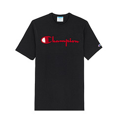 Champion 男女情侣款草写logo圆领短袖T恤GT19 *2件