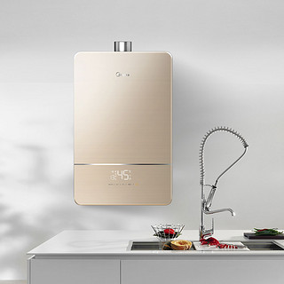 Midea 美的 JSQ30-RX5 燃气热水器 16L 天然气 摩卡金