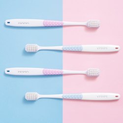 ymym情侣款软毛宽头懒人牙刷