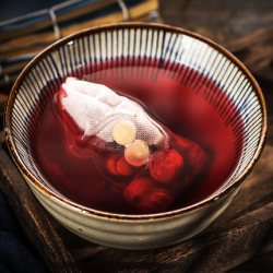 喜食锦 老北京酸梅汤原料包 50g*5包 送冰凉粉