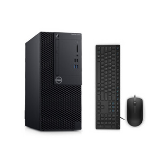 戴尔（DELL）OptiPlex 3070MT 商用台式机电脑套机 I3-9100 8G 1T  W10家庭版 三年上门23.8英寸显示器Z