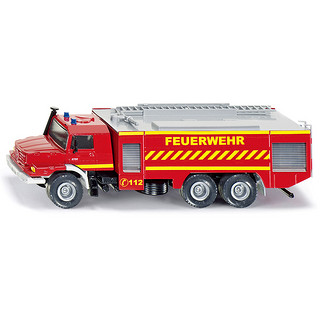凯知乐 仕高siku挂件装消防救援合金车模救护车救生艇模型玩具