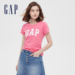 Gap 盖璞 544923 徽标LOGO圆领短袖