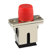 keepLINK SC-FC 耦合器 光纤法兰 方对圆