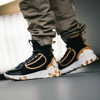耐克 NIKE AV5555 React Ianga 男士高帮袜套休闲鞋