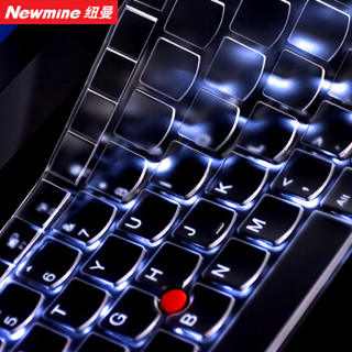 纽曼（Newmine）联想Thinkpad笔记本键盘保护膜e480 e470c e490 e430 t440p t450s e470 x1银框TPU键盘膜