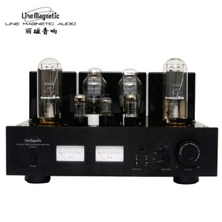 丽磁 LM-508IA 音响 HIFI高保真功放 电子管合并式功率放大器 胆机 805后级管 黑色