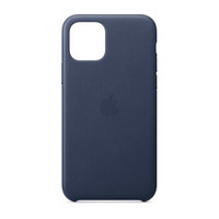 Apple iPhone 11 Pro 皮革保护壳 - 午夜蓝色
