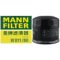 MANN FILTER 曼牌滤清器 机油滤清器W811/80