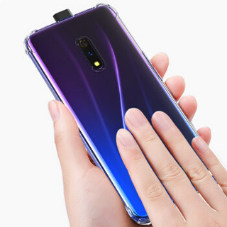 派滋 realme X手机壳 Realmex/oppo k3保护套防摔软壳 透明