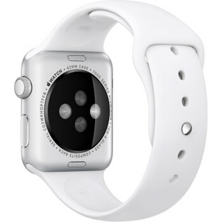 Apple Watch Sport 智能手表(42毫米银色铝金属表壳搭配白色运动型表带 A2008）