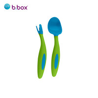 b.box 创意弯头叉勺套装 海蓝色 *3件