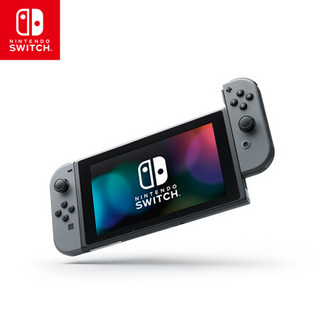 任天堂 Nintendo Switch 国行续航版增强版灰色主机 & 马力欧卡丁车8 豪华版 游戏实体卡 & 128G卡 & 方向盘