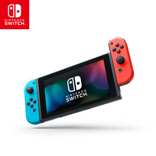 任天堂 Nintendo Switch 国行续航增强版红蓝主机 & 奥德赛游戏兑换卡 & HORI包/膜&200G闪迪卡