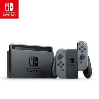 任天堂 Nintendo Switch 国行续航增强版 灰色主机 &HORI包/膜/蓝牙无线手柄 &闪迪200G TF存储卡