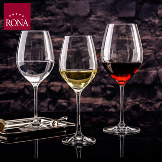 洛娜（RONA）斯洛伐克进口 欢庆系列水晶玻璃红葡萄酒杯 660ml*2支装