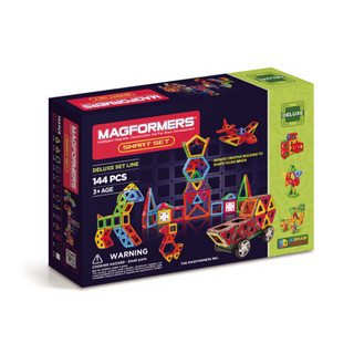 MAGFORMERS 麦格弗 豪华系列 710001 智能套组 144片