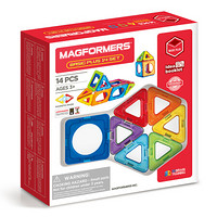 MAGFORMERS 麦格弗 基础PLUS系列 715013 基础套组 14片