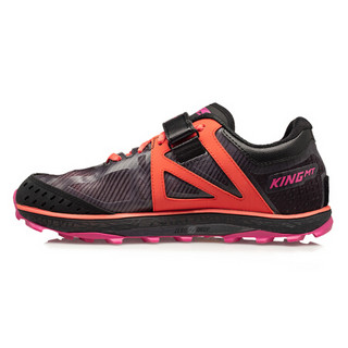 ALTRA 强抓力山地越野跑鞋女款 King MT2.0 轻量缓震防滑徒步登山鞋 防碎石耐磨 女款黑色/橙色/粉色ALW1952G009 36