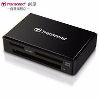 创见（Transcend）USB 3.0高速读卡器 RDF8K2黑色 TF/SD/CF三合一