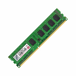 Transcend 创见 DDR3 1600MHz 台式机内存 普条 绿色 4GB TS1GLK64V6H