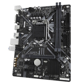 GIGABYTE 技嘉 H410M S2 MATX主板（intel LGA1200、H410）