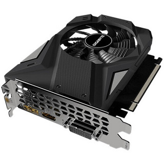 GIGABYTE 技嘉 GeForce GTX1650 D6 OC 4G 显卡 4GB 黑色