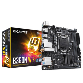 技嘉（GIGABYTE）B360N WIFI+i3/i5 9400f/i7 CPU主板套装ITX迷你 I5 9400+B360N WIFI