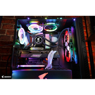 技嘉（GIGABYTE）AORUS CPU散热器 水冷 多平台RGB 台式机电脑 静音 AORUS LIQUID COOLER 360散热