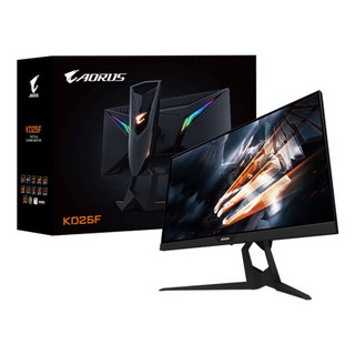 GIGABYTE 技嘉 KD25F 25英寸 TN 显示器（1920*1080、240Hz、100%sRGB）